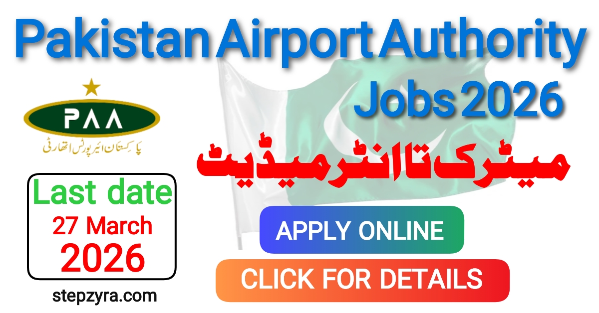 Pakistan Airport Authority Jobs 2026