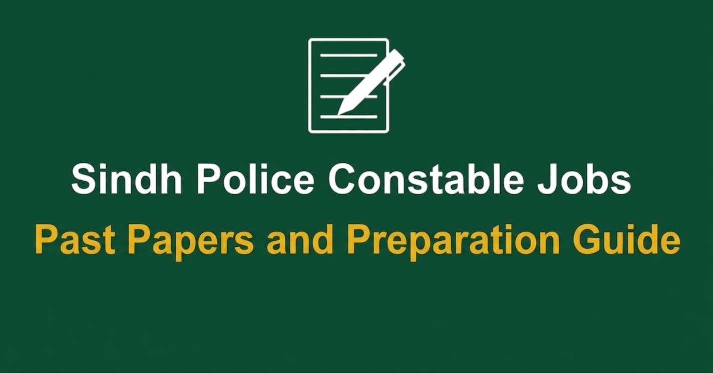 Sindh Police Constable Past Papers
